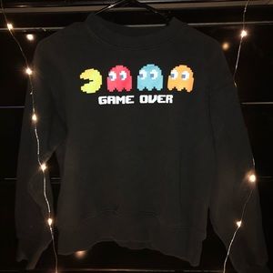 “Game Over” Forever 21 Pac-Man Crewneck